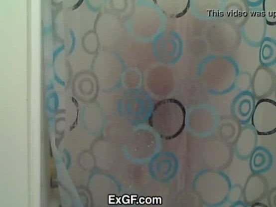 Exgf amber in the shower